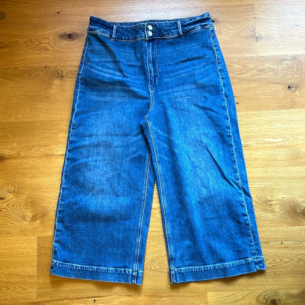 Paige Anessa Wide Leg Jeans